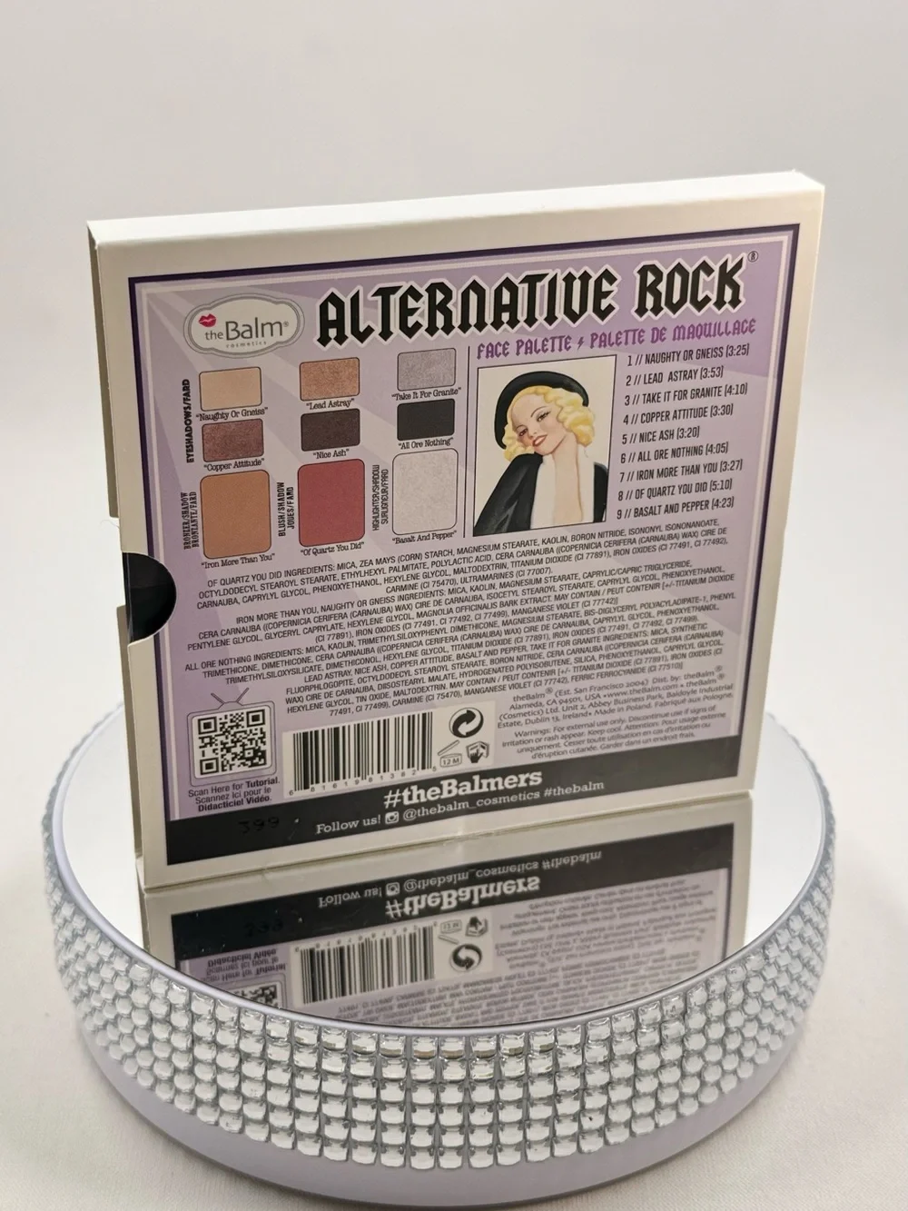 theBalm Alternative Rock Palette Volume 1: Face Palette BNIB
